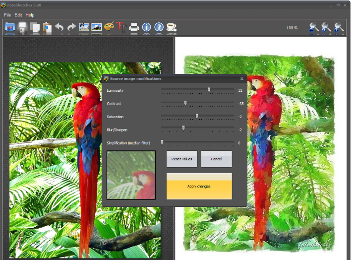 Download FotoSketcher Free For Windows