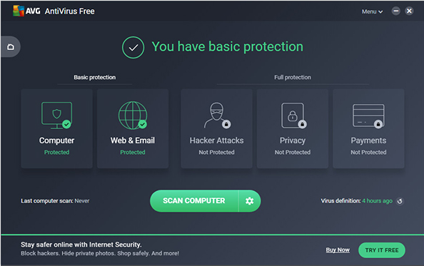 Download AVG Antivirus 2021 Free for Windows