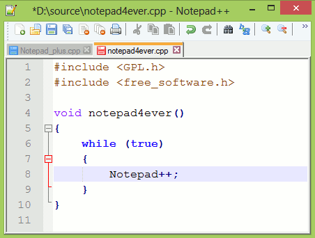 Download Notepad++ Free for Windows