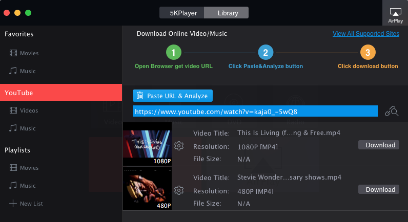 5kplayer download windows 7 free