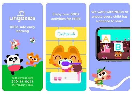 LingoKids app to learn English offline