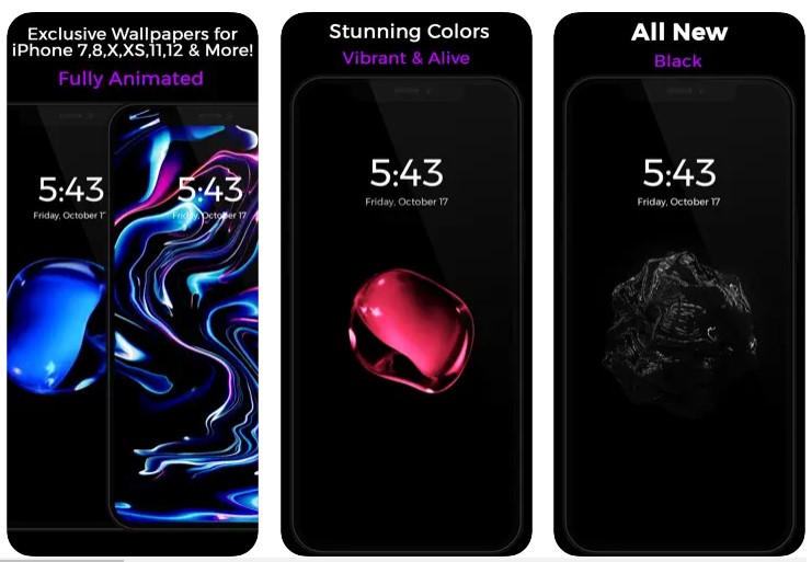 Black Lite - Live Wallpaper Apps for Android and iPhone